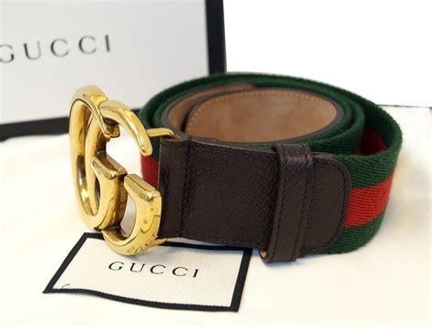 gucci web belt consignment|authentic Gucci belt.